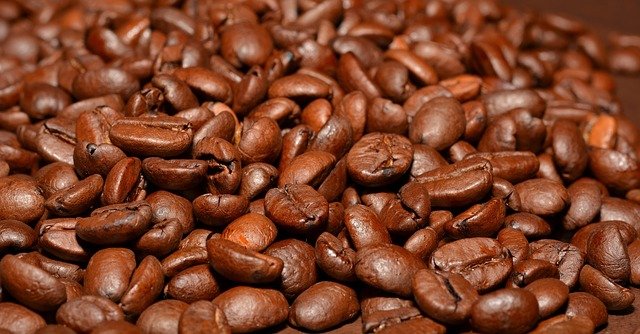 pražená kávová zrna