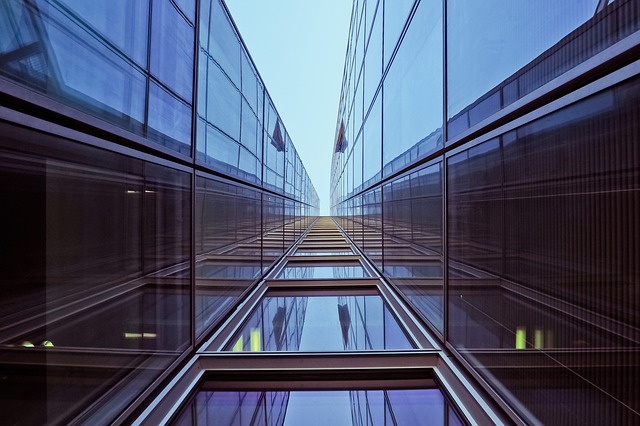 skleněný mrakodrap