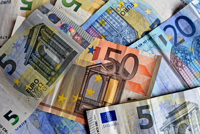euro bankovky